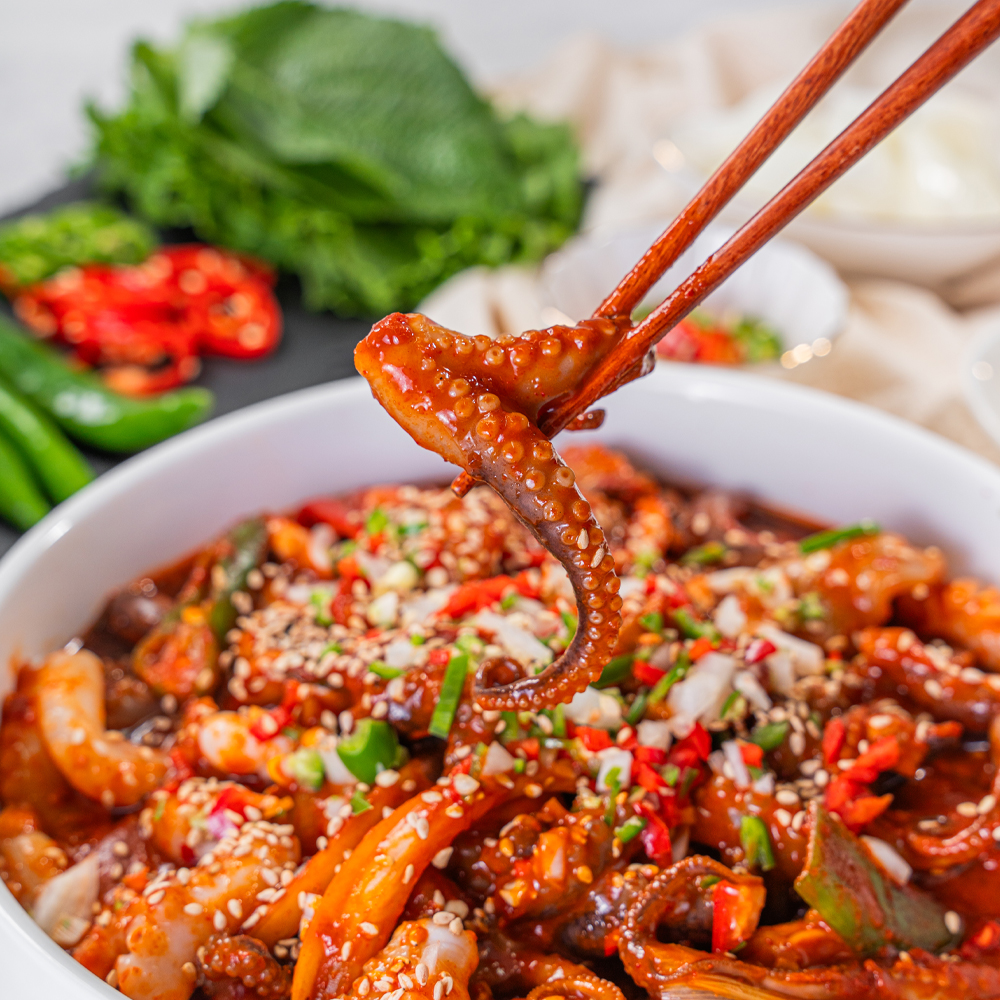 낙지 오징어 쭈꾸미 볶음 술안주 반찬 덮밥 170g x 3팩